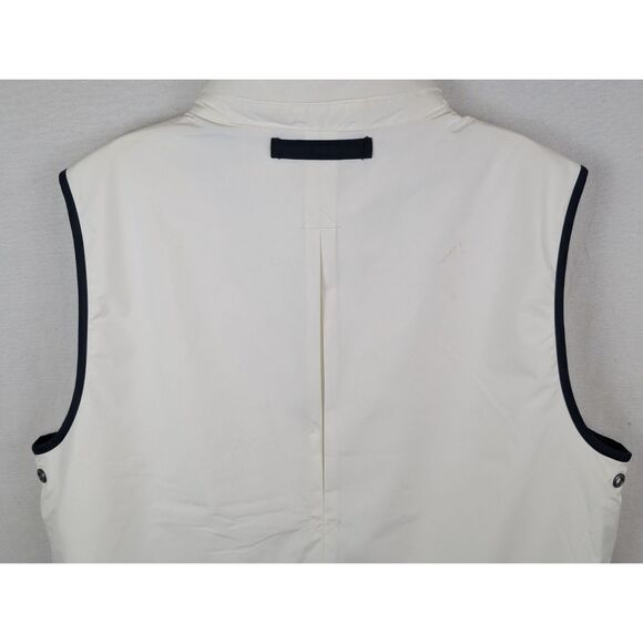 Nautica Lil Yachty White Vest w/ Hide Away Hood Men's Size 2XL/XXL - Picture 10 of 11